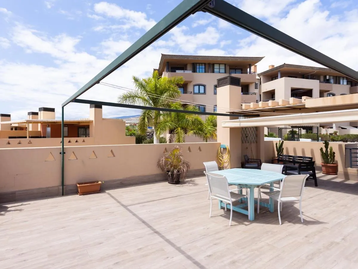 아파트 Live Adeje Playa Paraiso Con Gran Terraza Y Vista Al Mar 아데제