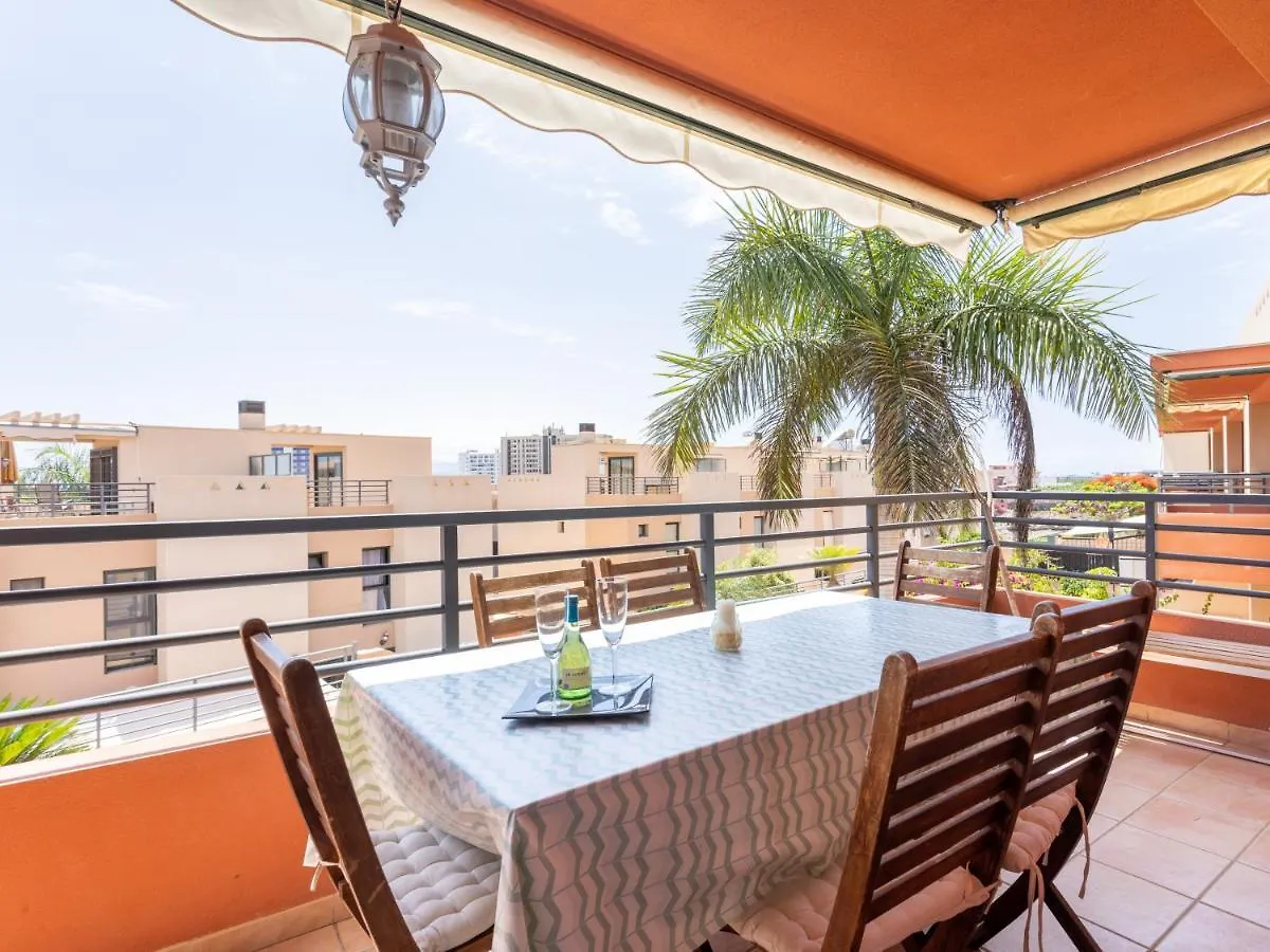 아파트 Live Adeje Playa Paraiso Con Gran Terraza Y Vista Al Mar 아데제